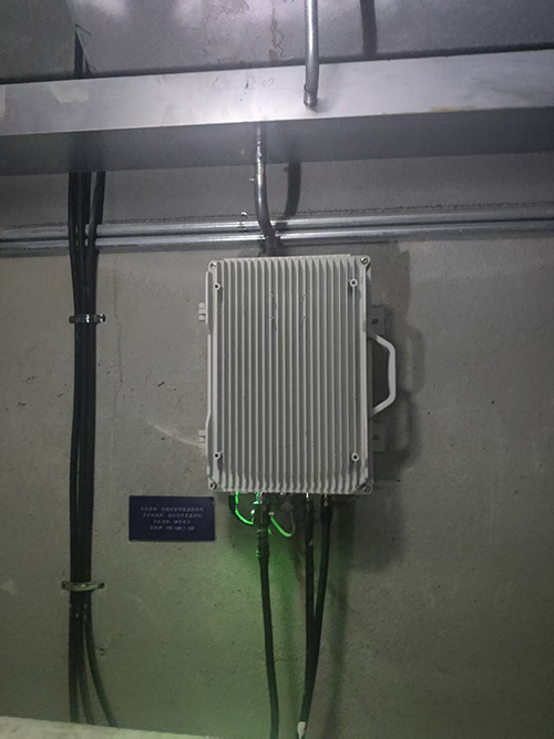 三家镇电力管廊覆盖漏缆方式案例